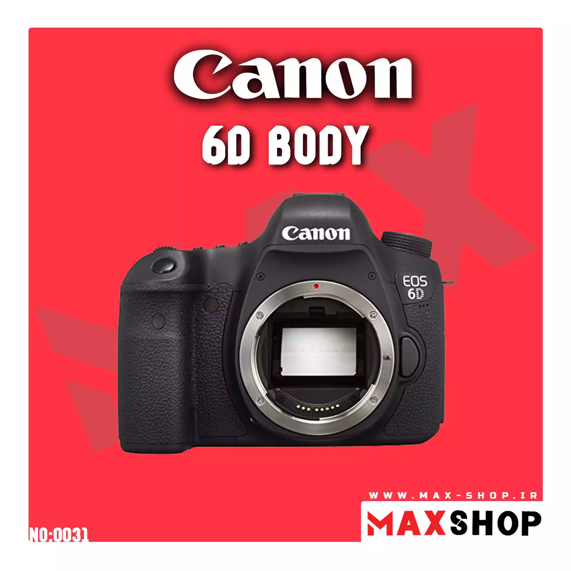 دوربین حرفه ای کانن  | Canon 6D body  دست دو